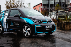 reklamní polepy na auto BMW